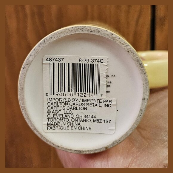 Carlton Friends Coffee Mugs Tall Yellow - Picture 6 of 8